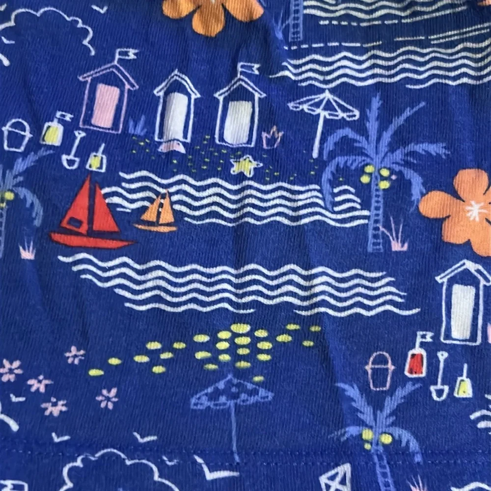 Gymboree Blue Striped Tunic Dress M (7-8)